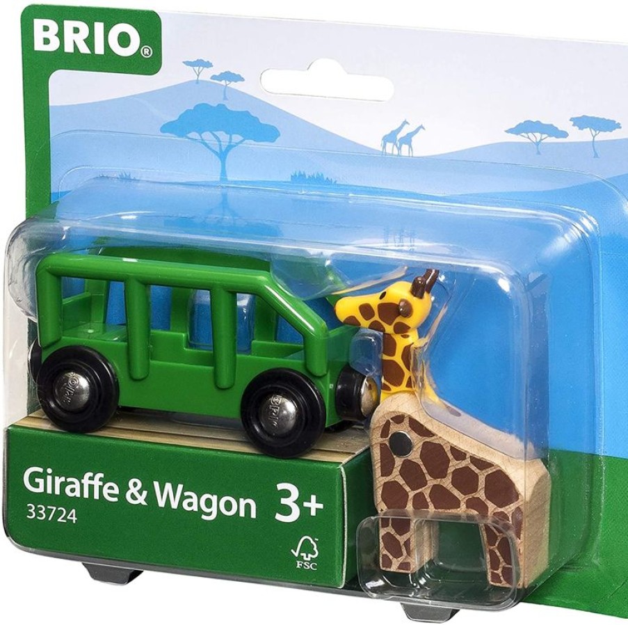 Brio Vagon De Transporte De Jirafas - Brio | Locomotoras, Vagones Y Trenes Brio