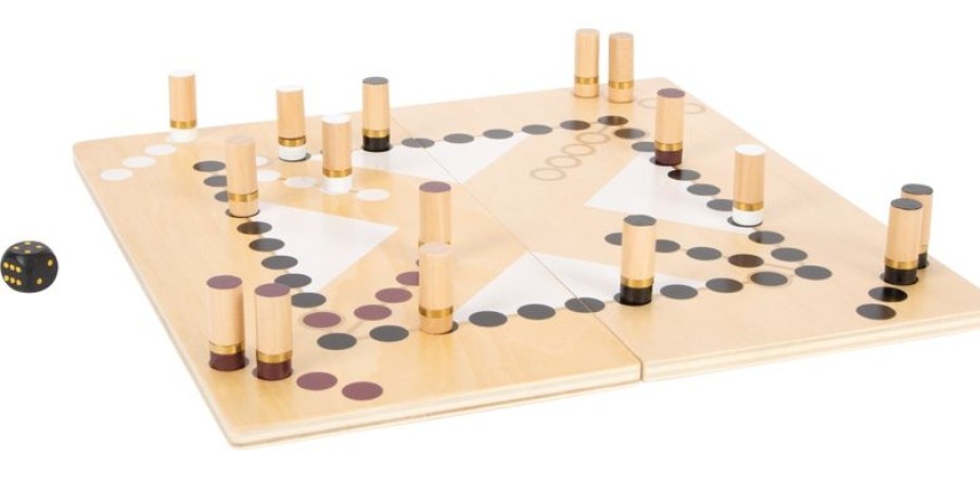 Small foot company Juego De Ludo Y Escalera Gold Edition - Small Foot Company | Ajedrez, Damas, Caballitos...