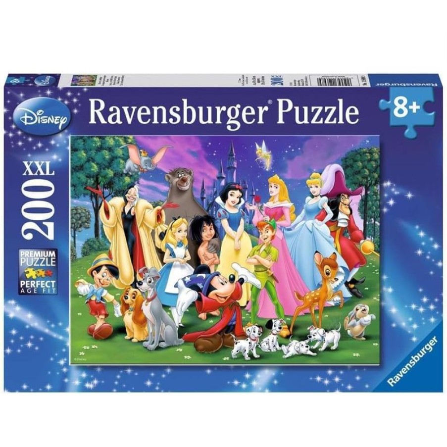 Ravensburger Puzzle Personajes Disney 200P Xxl - Ravensburger | Puzzles De 100 A 200 Piezas