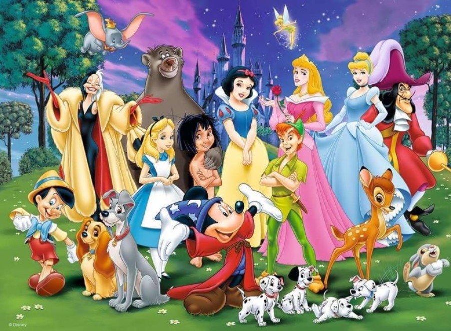 Ravensburger Puzzle Personajes Disney 200P Xxl - Ravensburger | Puzzles De 100 A 200 Piezas