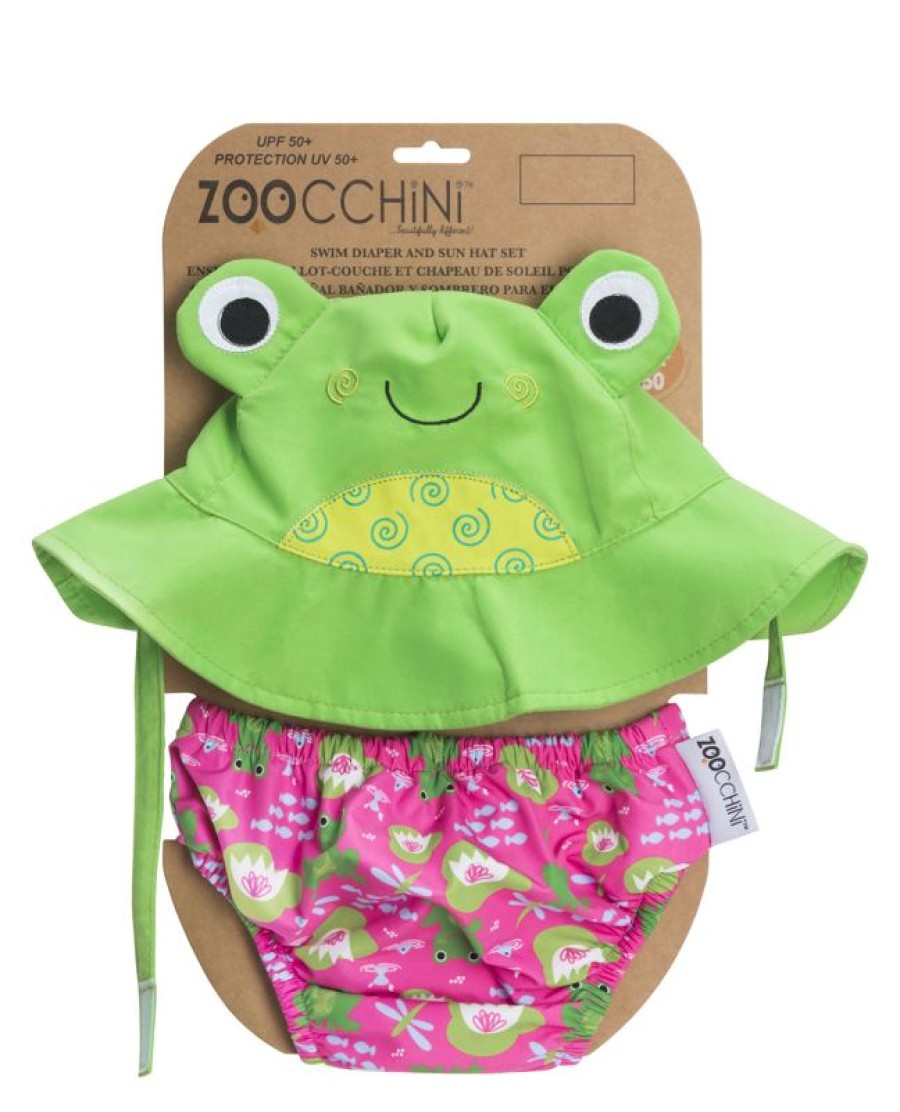 Zoocchini Maillot Y Gorra De Rana (3-6M) - Zoocchini | Barcos, Juguetes Para El Agua Y La Playa