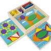 Melissa & Doug Formas Bloquea Los Patrones De Aprendizaje - Melissa & Doug | Juegos De Puzzle, Estrategia Y Logica