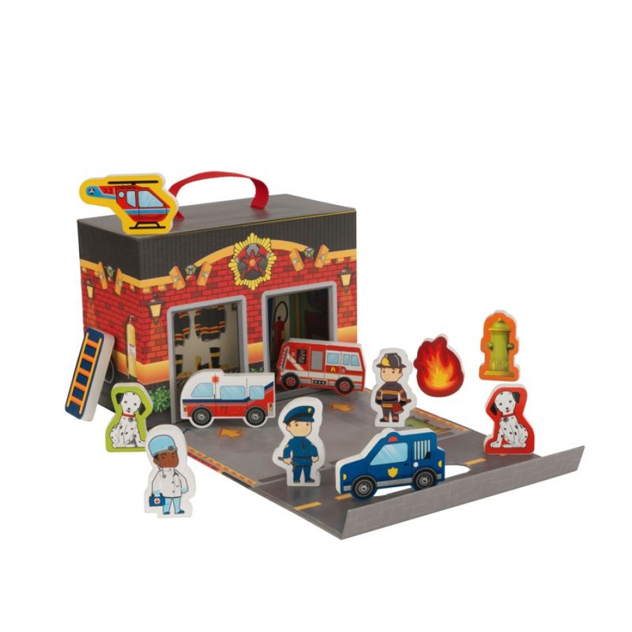 Kidkraft Kit De Juego - Estacion De Primeros Auxilios - Kidkraft | Los Bomberos, La Policia