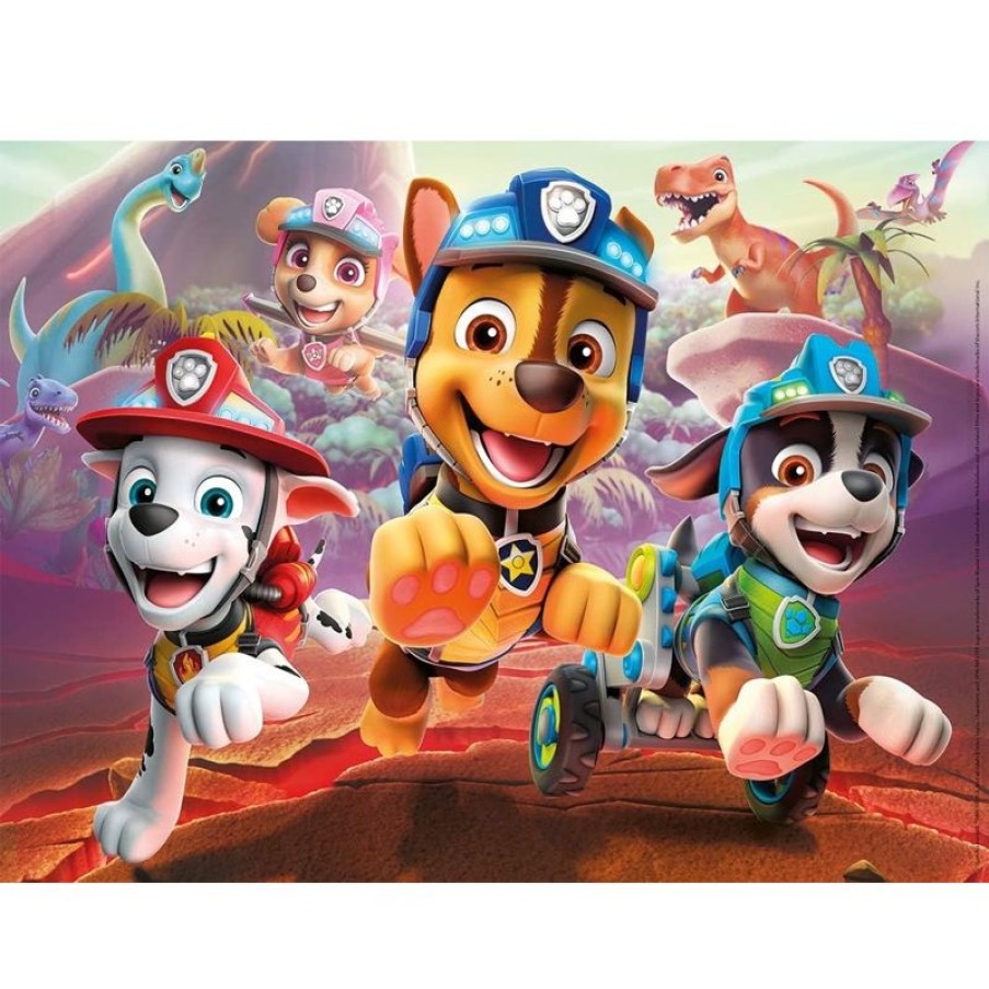 Nathan Puzzle Paw Patrol Y Dinosaurios 60 Piezas - Nathan | Puzzles De 50 A 80 Piezas