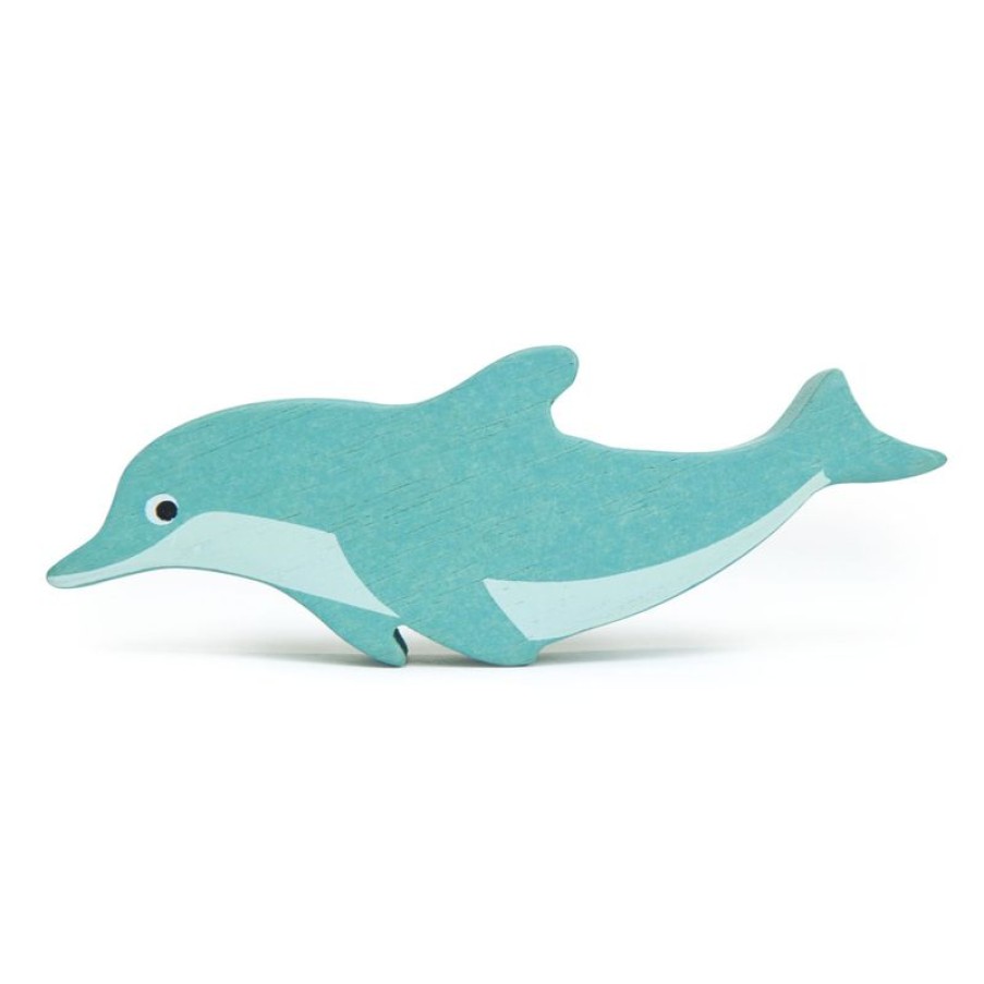 Tender Leaf Toys Delfin De Madera - Tender Leaf Toys | Animales Marinos