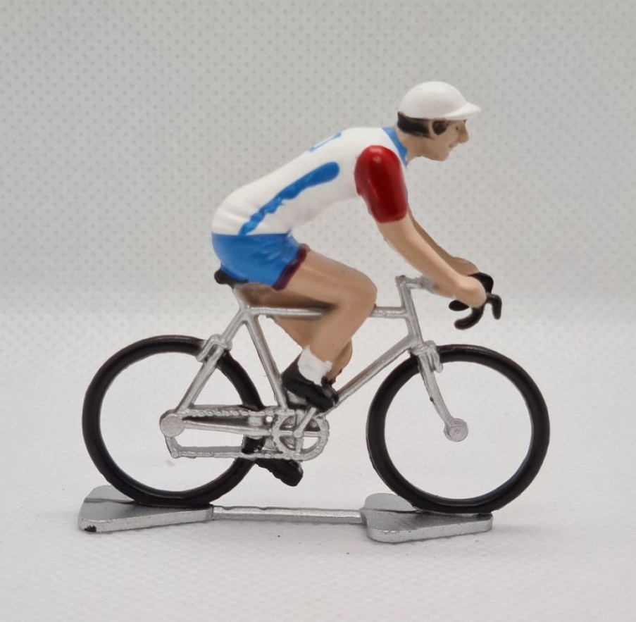 Fonderie Roger Figurita Ciclista R Maillot Tipo Groupama - Fonderie Roger | Ciclistas En Miniatura