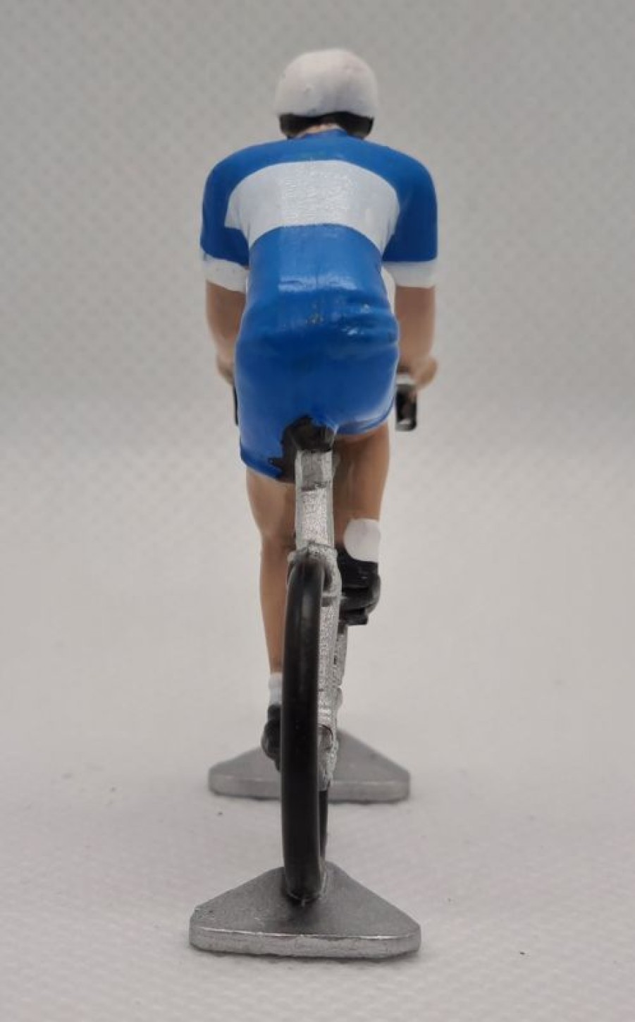 Fonderie Roger Figurita Ciclista R Maillot Azul Y Blanco - Fonderie Roger | Ciclistas En Miniatura