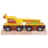 Bigjigs Toys Vagon Con Grua - Bigjigs Toys | Locomotoras, Vagones Y Trenes Brio