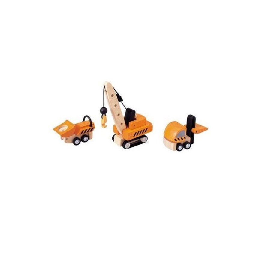 Plan Toys Vehiculos De Construccion - Plan Toys | Gruas, Tractores, Aviones...