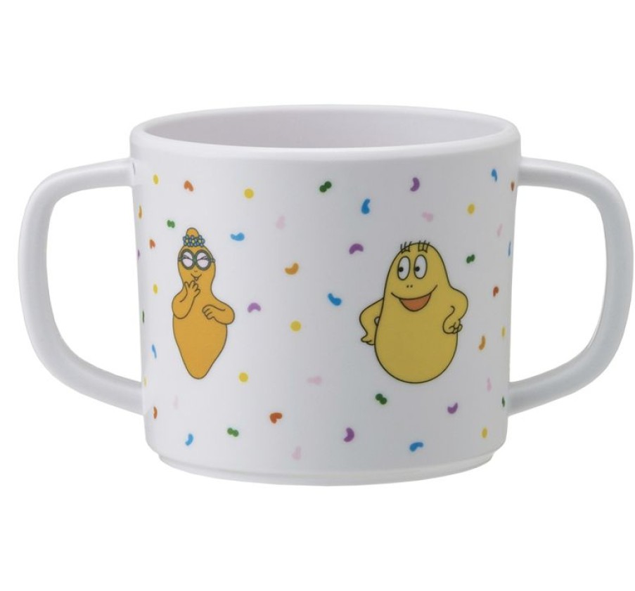 Petit Jour Taza Dos Asas Con Cano Extraible Barbapapa Blanco - Petit Jour | Una Mesa