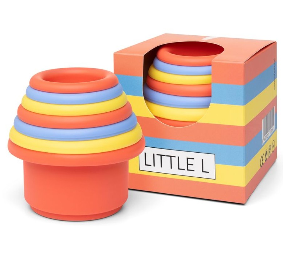 Little L Copas Anidadas De Silicona - Little L | Juguetes Para El Bano