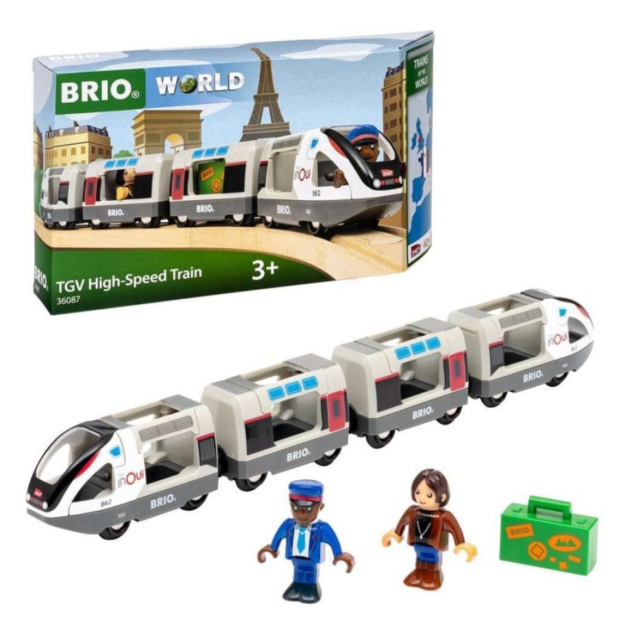 Brio Tren De Alta Velocidad Tgv - Brio | Locomotoras, Vagones Y Trenes Brio