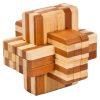 Fridolin Bloque De Bambu En Forma De Cruz - Fridolin | Puzzles Y Rompecabezas