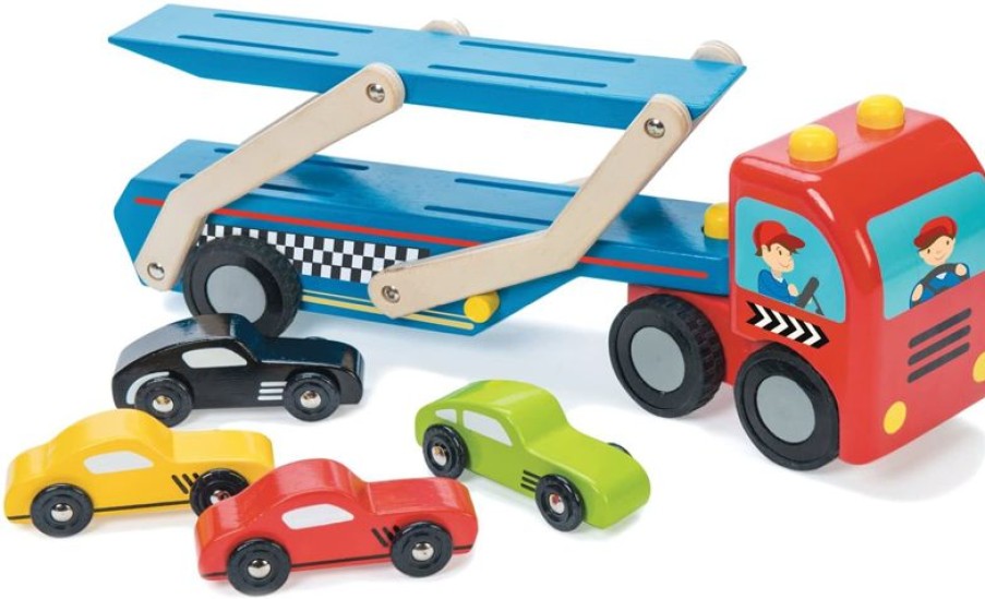 Le Toy Van Camion Transportador De Coches De Carreras - Le Toy Van | Coches, Camiones...