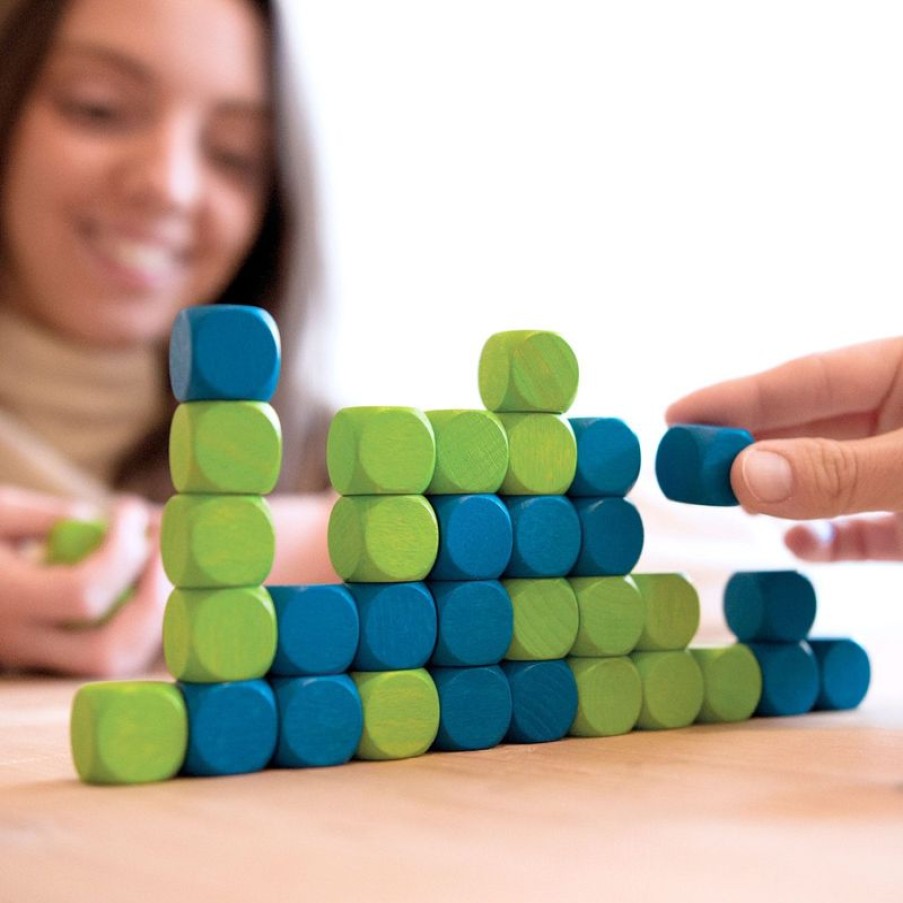 Milaniwood Juego De Estrategia Connecting Cubes - Milaniwood | Juegos De Puzzle, Estrategia Y Logica