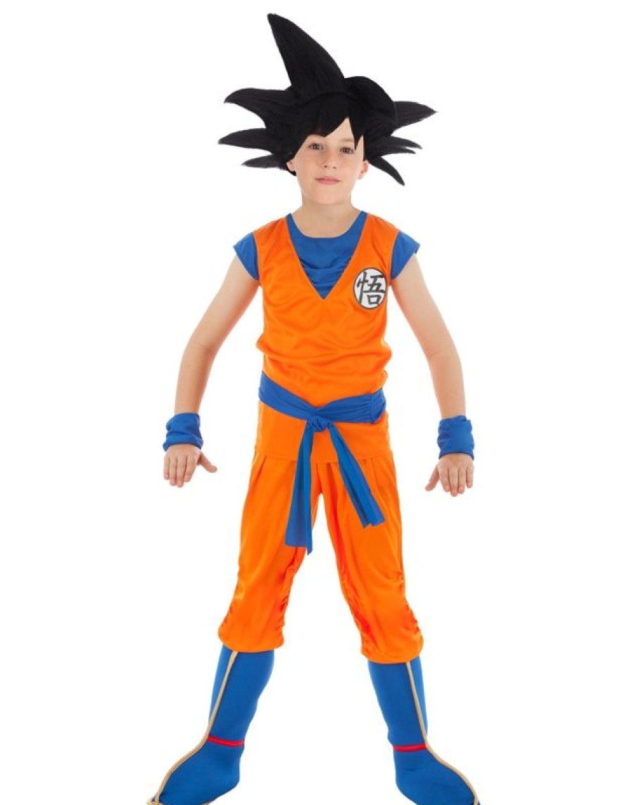 Chaks Disfraz Goku Saiyan Dragon Ball Z 128Cm - Chaks | Disfraces