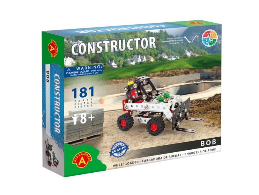 Alexander Toys Constructor Bob - Cargador De Ruedas - Alexander Toys | Constructor