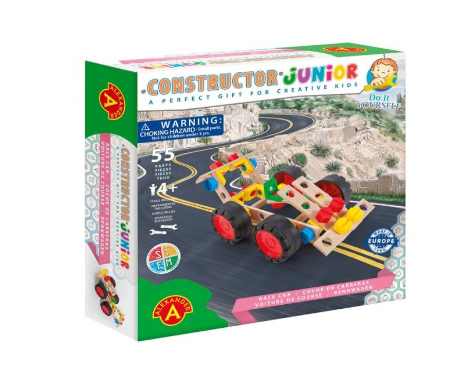 Alexander Toys Constructor Junior - Coche De Carreras - Alexander Toys | Constructor