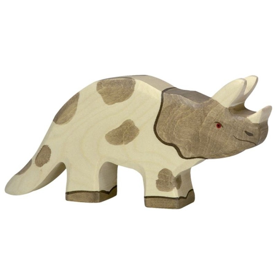 Holztiger Figura De Triceratops - Holztiger | Dinosaurios