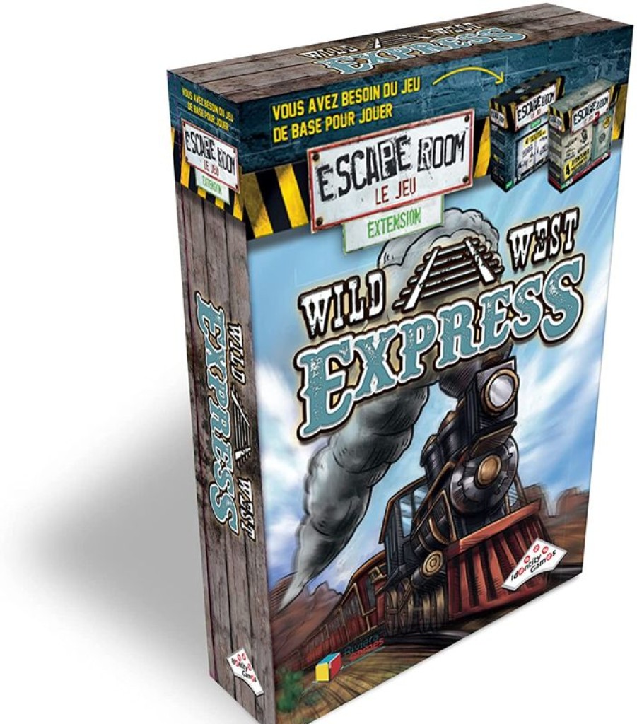 Riviera games Juegos De Escape - Ampliacion Del Paquete Wild West Express - Riviera Games | Puzzles Y Rompecabezas