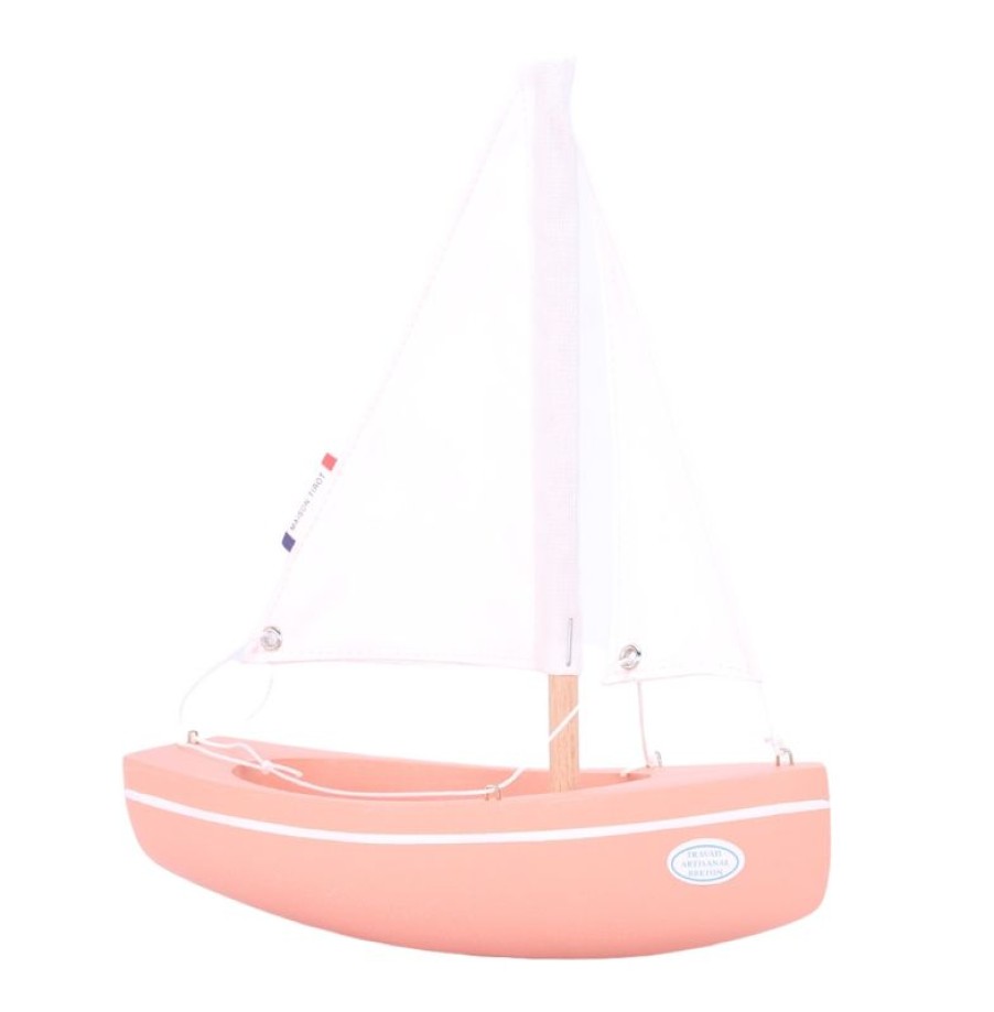 Maison Tirot Barco De Balandro Rosa 21Cm - Maison Tirot | Barcos, Juguetes Para El Agua Y La Playa