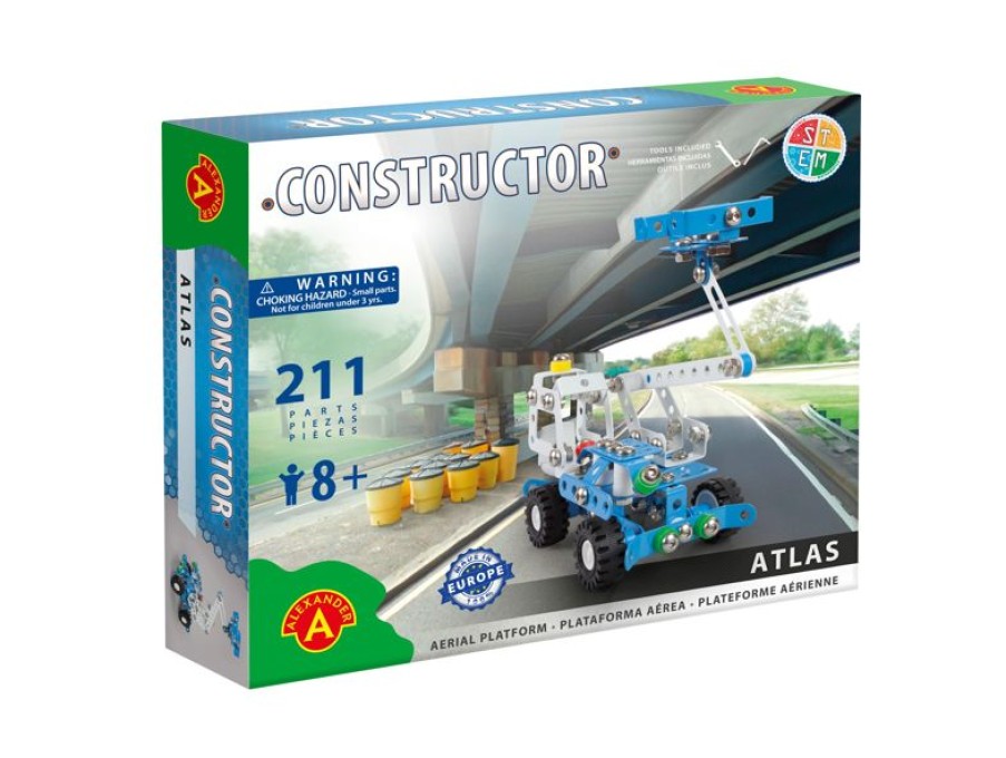 Alexander Toys Constructor Atlas - Plataforma Aerea - Alexander Toys | Constructor