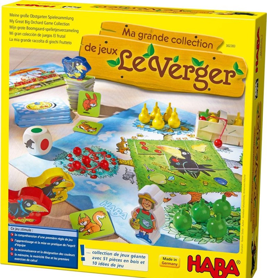 Haba Gran Coleccion De Juegos El Huerto - Haba | Dominos, Loto Et Memory