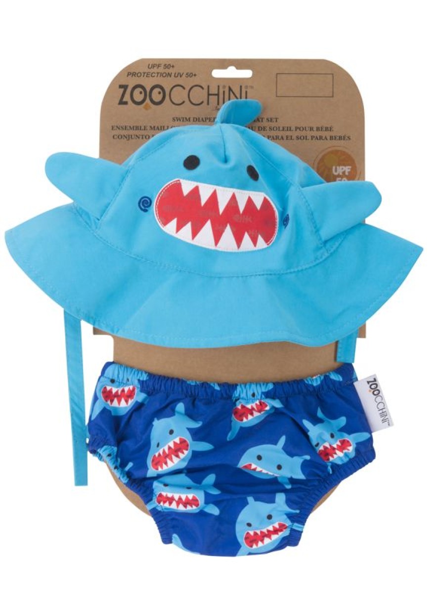 Zoocchini Maillot Y Gorra De Tiburon (3-6M) - Zoocchini | Barcos, Juguetes Para El Agua Y La Playa