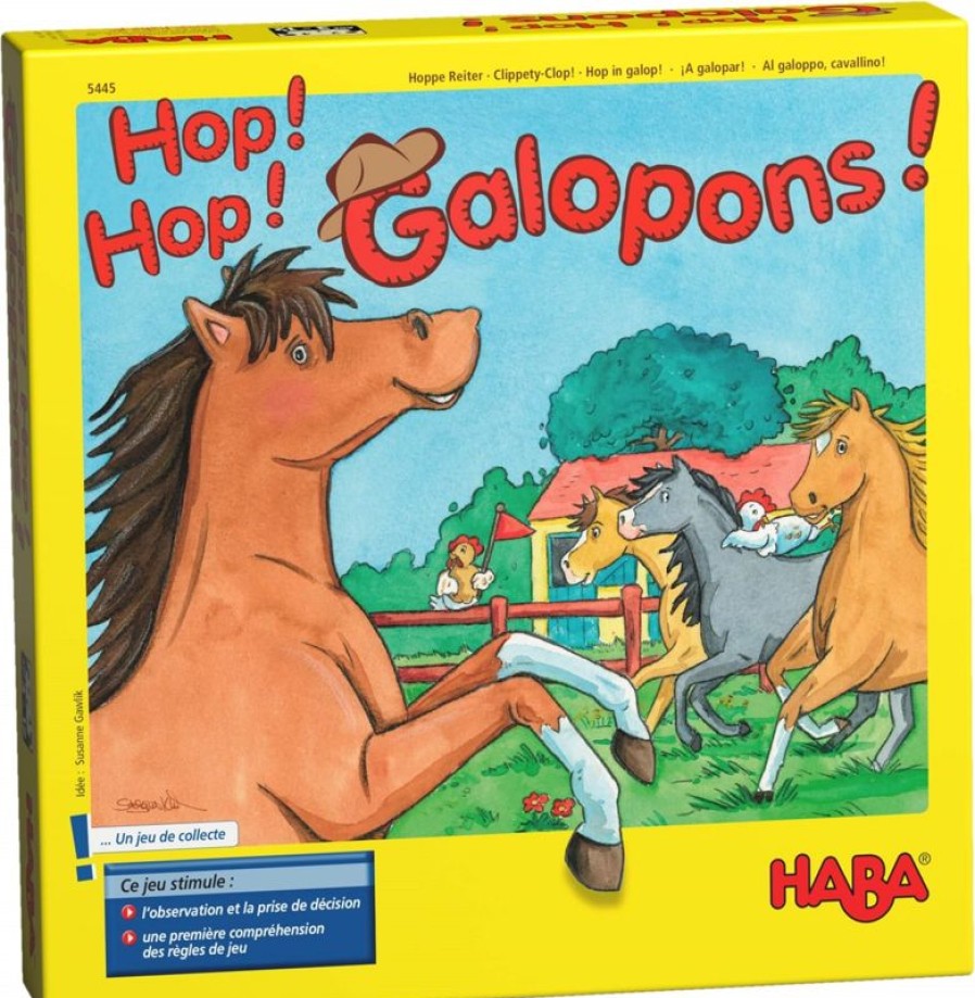 Haba Salto! Salto! Galopones - Haba | Juegos De Mesa