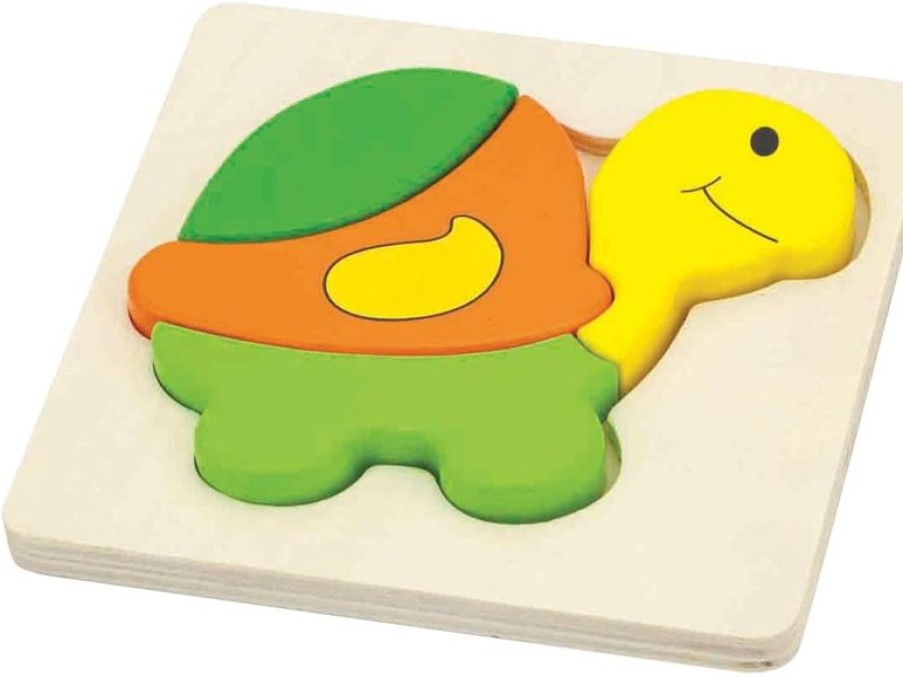 Viga Toys Mini Rompecabezas De Tortuga - Viga Toys | Puzzles Para Ninos