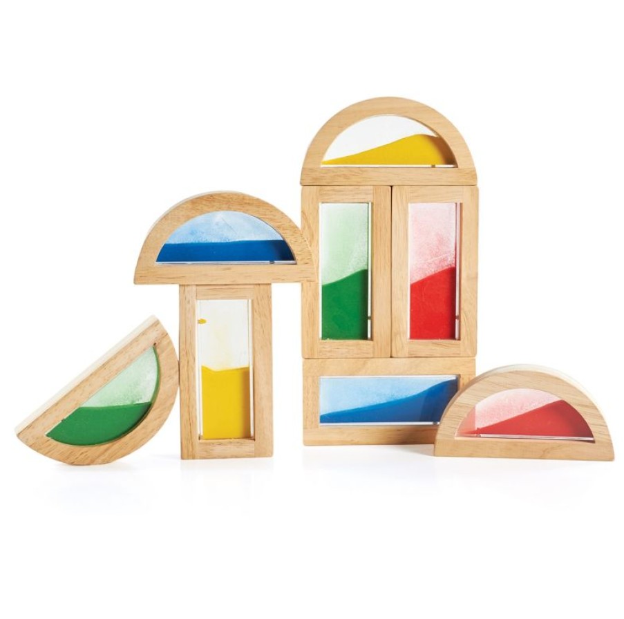 Guidecraft Bloques Del Arco Iris - Arena - Guidecraft | Juegos Montessori