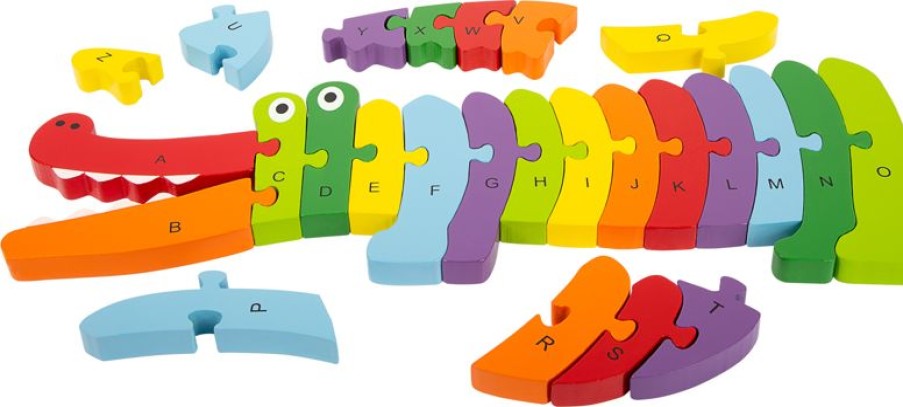 Small foot company Puzzle Abc Cocodrilo - Small Foot Company | Aprender Divirtiendose