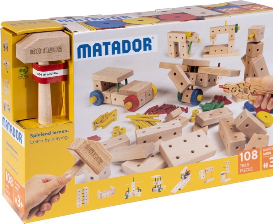 Matador Matador Maker 108 Piezas - Matador | Otros Juegos De Construccion