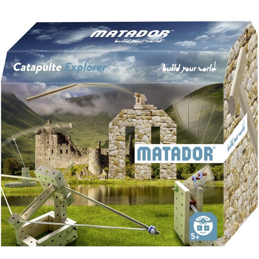 Matador Catapultas Explorador +5 (55 Piezas) - Matador | Otros Juegos De Construccion