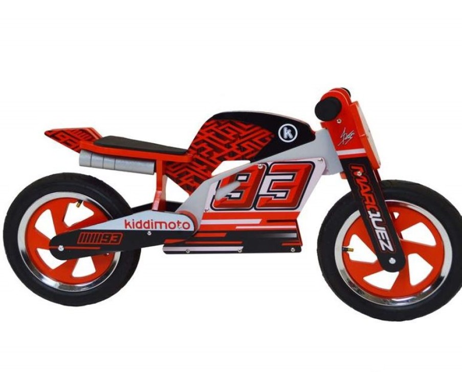 Kiddimoto Motocicleta De Marc Marquez - Kiddimoto | Draisiennes Y Bicicletas De Madera