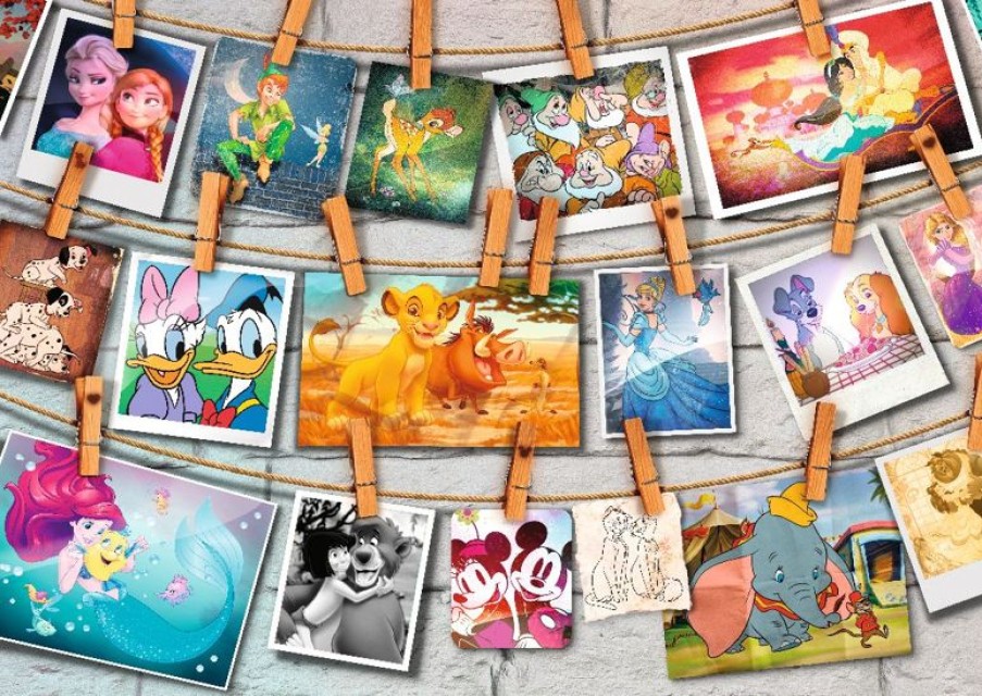 Nathan Puzzle Pretty Disney Memories 1500 Piezas - Nathan | Puzzles De 250 Piezas Y Mas