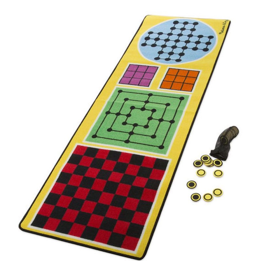 Melissa & Doug Alfombra De Juego 4 En 1 - Melissa & Doug | Juegos De Puzzle, Estrategia Y Logica