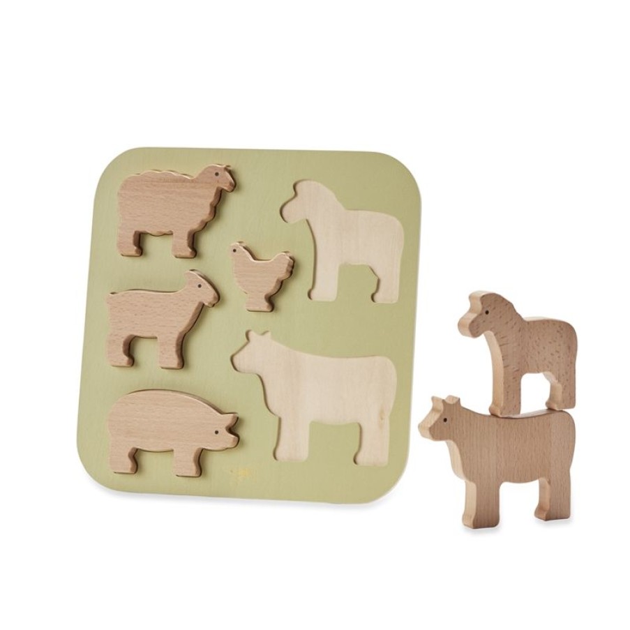 ByAstrup Puzzle - Animales De La Granja - Byastrup | Puzzles Para Ninos