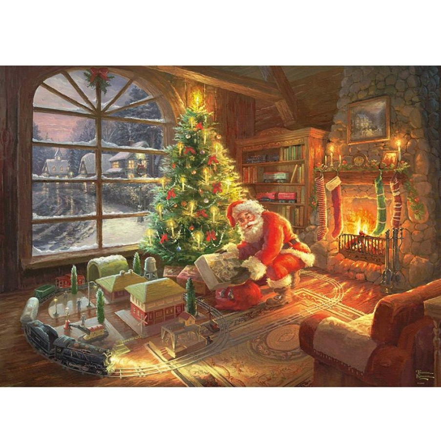 Schmidt Spiele Puzzle Papa Noel Esta Aqui 1000 Pzs - Schmidt Spiele | Puzzles De 250 Piezas Y Mas