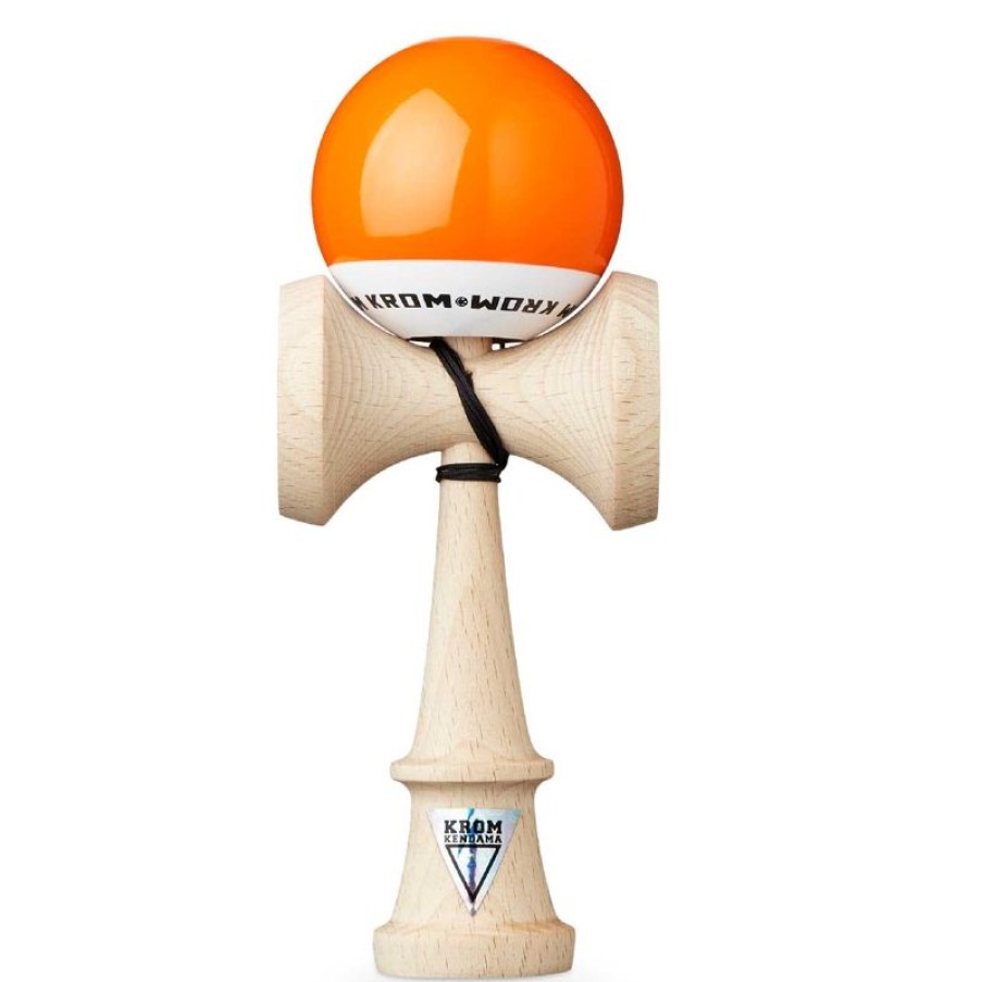 KROM Kendama Krom Kendama Pop Lol Naranja - Krom Kendama | Diabolos Y Malabares