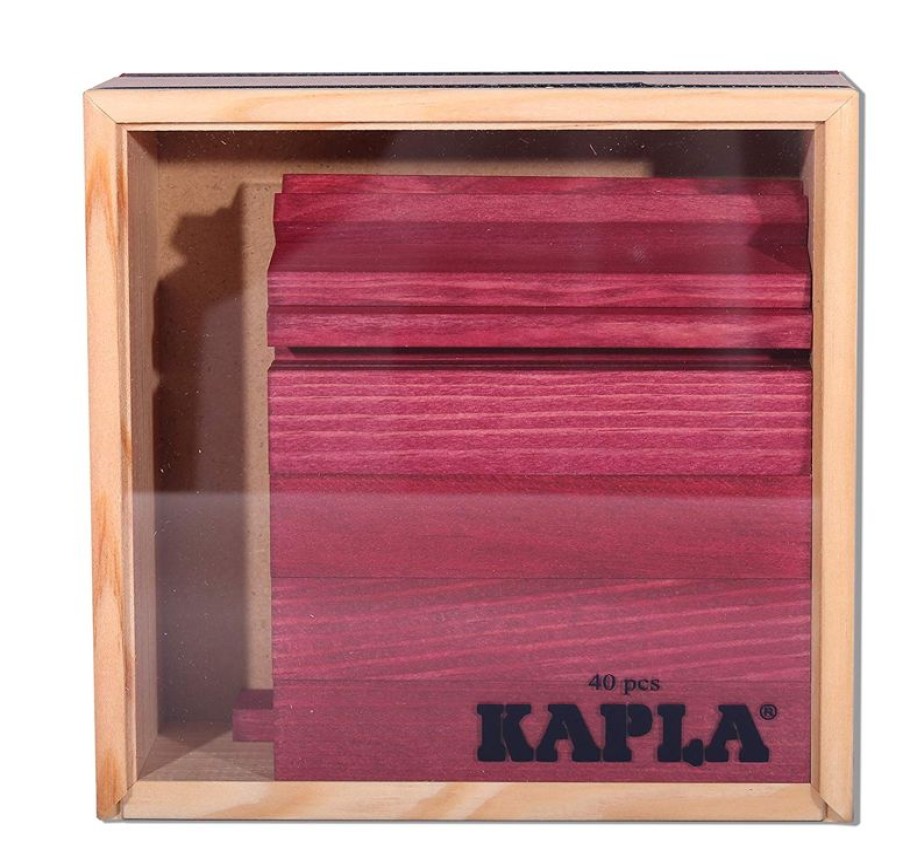 Kapla Cuadrado 40 Violeta - Kapla | Tablas De Madera