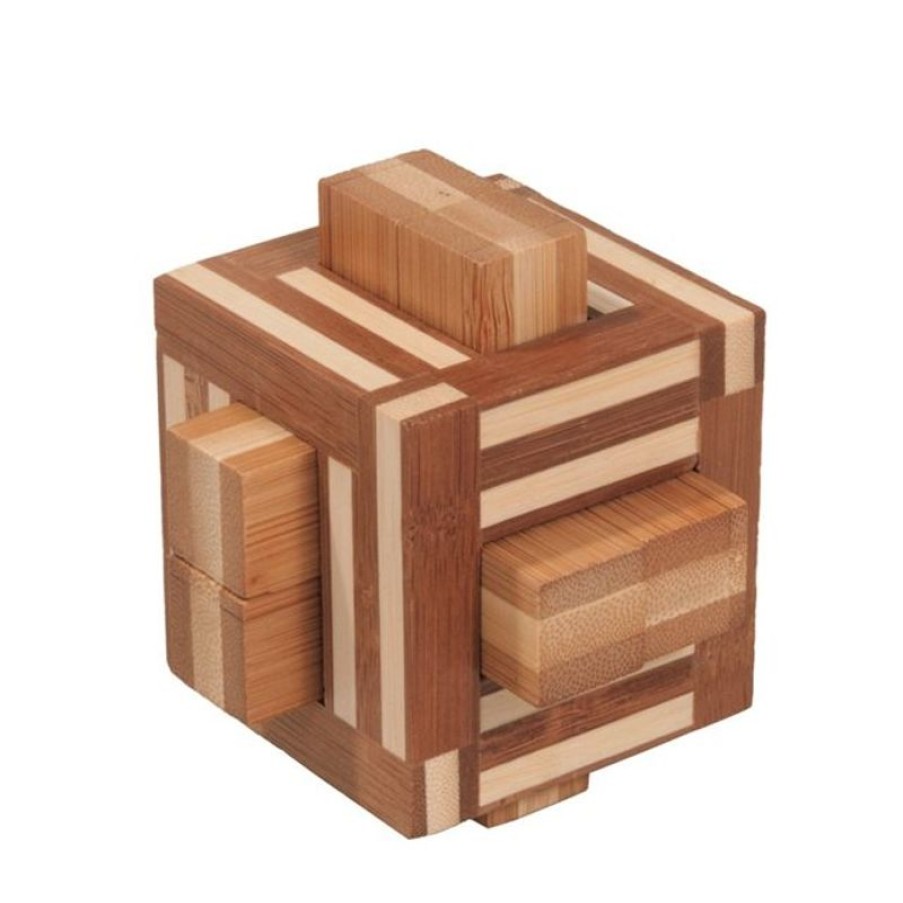 Fridolin Puzzle De Bambu Cuadratura - Fridolin | Puzzles Y Rompecabezas