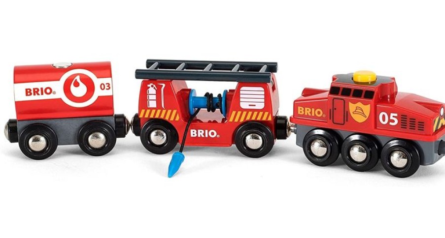 Brio Tren De Bomberos - Brio | Locomotoras, Vagones Y Trenes Brio