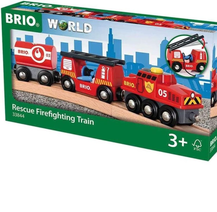 Brio Tren De Bomberos - Brio | Locomotoras, Vagones Y Trenes Brio