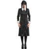 Chaks Vestido Negro Wednesday The Addams Family 164 Cm - Chaks | Disfraces