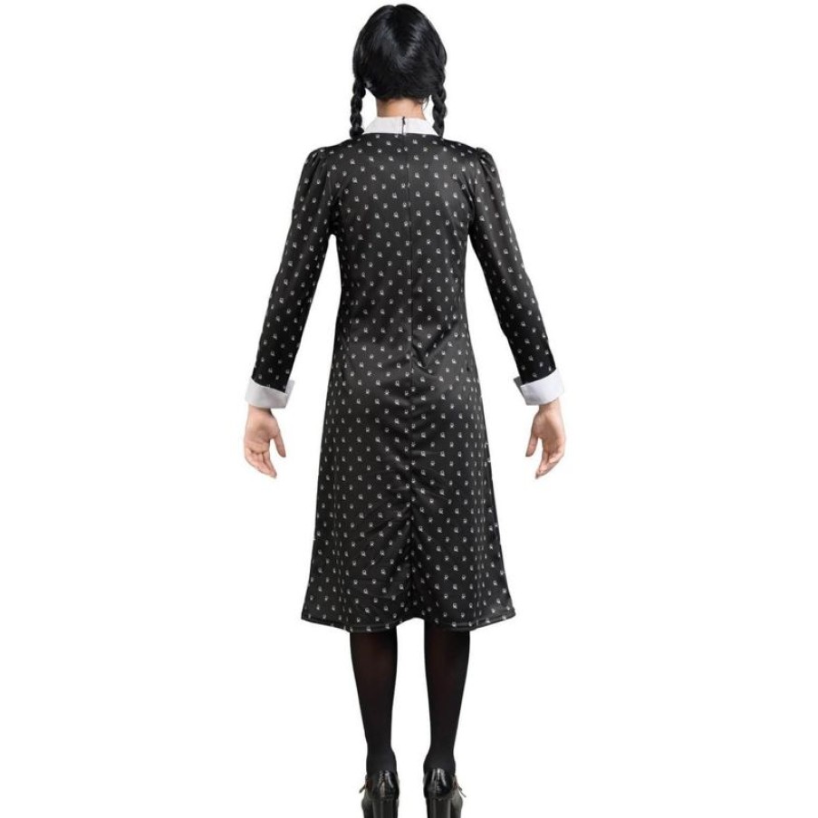 Chaks Vestido Negro Wednesday The Addams Family 164 Cm - Chaks | Disfraces