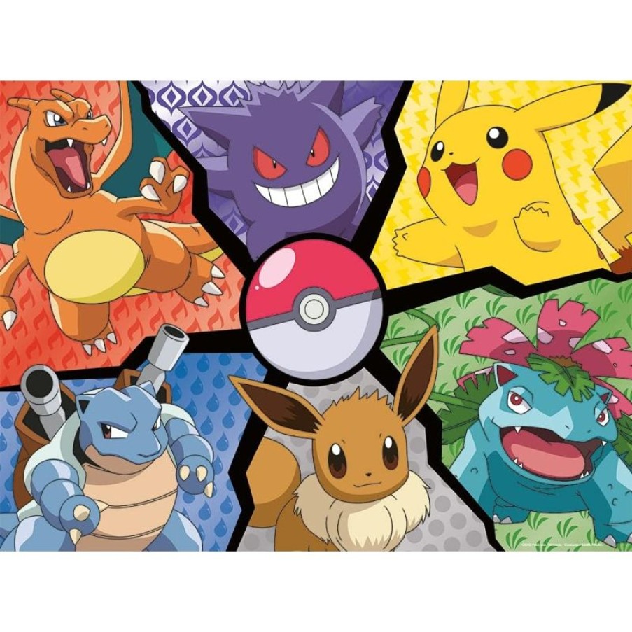 Nathan Puzzle Pikachu, Evoli Y Compania 100 Piezas - Nathan | Puzzles De 100 A 200 Piezas