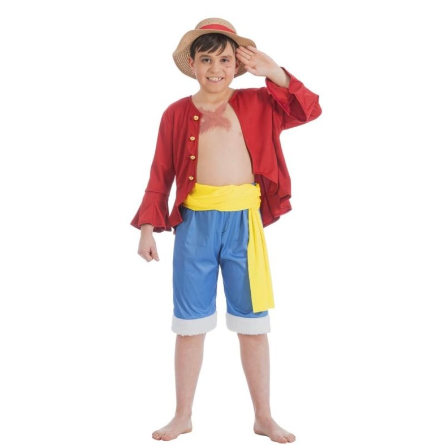 Chaks Disfraz Luffy One Piece 128Cm - Chaks | Disfraces