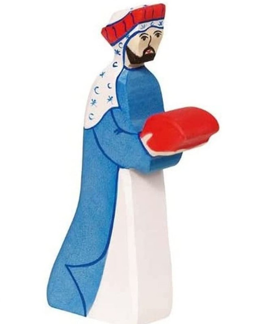 Holztiger Figura Belen Navideno - Melchor - Holztiger | Cuentos Y Leyendas