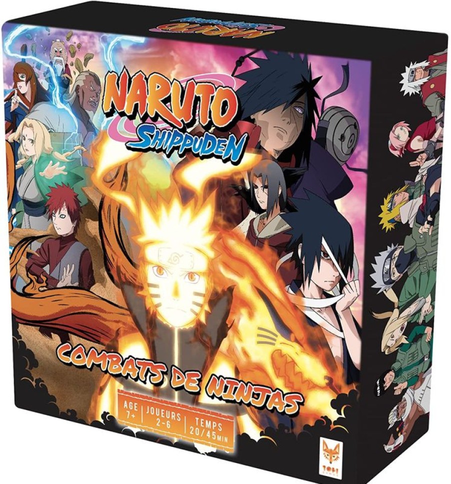 Topi Games Naruto Shippuden - Combates De Ninjas - Topi Games | Juegos De Mesa